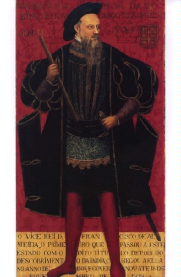 Abb. 7: Dom Francisco de Almeida, Erster Vizekönig des Estado da Ìndia (Reg. 1505-1509), Kat.Nr. VII.I.1; ibid., S. 31.