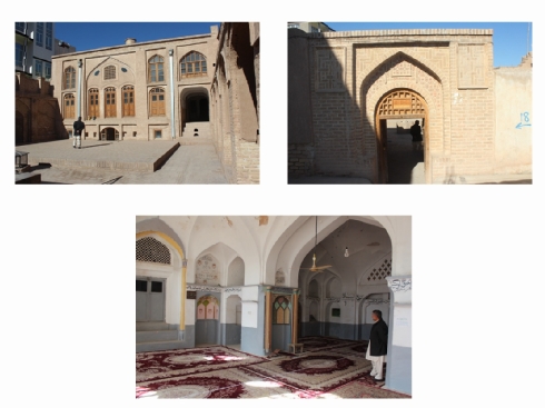 Fig. 34 The Gol Synagogue or Gulaki Synagogue converted into the Hazrat Belal Mosque with the mihrab (prayer niche) as the most sacred part of the qibla (direction facing Mecca), 2015 (photo by Sarajudin Saraj) - Courtesy of www.museo-on. com