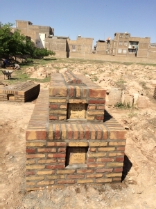 Fig. 39-41 Traceable Tombs from the Jewish Cemetery in Herat, Afghanistan - Courtesy of  Saraj Sarajudin  (www.museoon.com)
